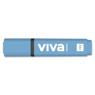 Zakreślacz niebieski Fluo Viva