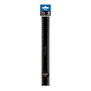 Linijka plastikowa Shadow 30cm Milan (353801DWZ)