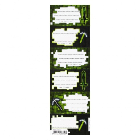 Naklejka na zeszyt Pixel Starpak (559544)