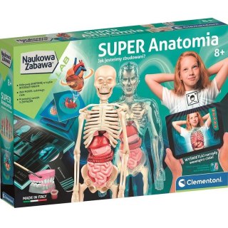 Zestaw kreatywny dla dzieci Naukowa zabawa Super Anatomia Clementoni (50919)