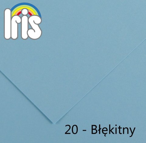 Brystol Iris 20 B1 błękitny 240g 25k [mm:] 700x1000 Canson (200040459)