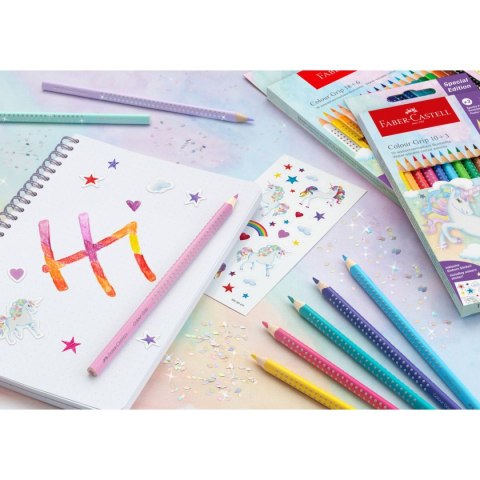 Kredki ołówkowe Unicorn 10+3 kol. Faber Castell (201542 FC)