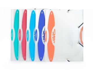 Teczka ofertowa Smooth 3 Flap Folder A4 kolor: czerwony 1 kieszeni Mintra (921051)