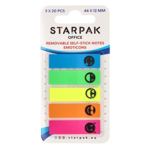 Zakładki indeksujące 100k [mm:] 44x12 Starpak (472874)