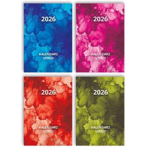 Kalendarz książkowy (terminarz) VENUS A7 Press