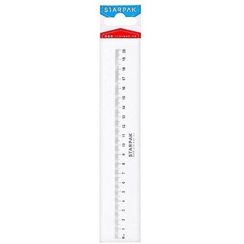 Linijka plastik Barbie 20cm Starpak (447743)