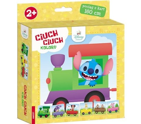 Książka dla dzieci Disney Maluch. CIUCH CIUCH. Kolory Ameet (POC 9202)