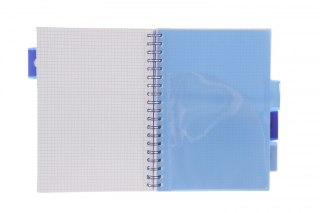 Kołozeszyt (kołonotatnik) ANIMALS czarny TYGRYS B5 100k. 80g KRATKA Strigo (PADS024)