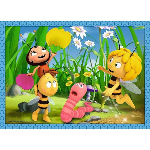 Puzzle Pszczółka Maja 4w1 el. Trefl (34356)