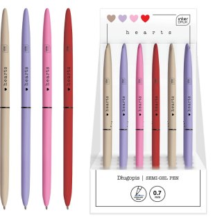 Długopis 0 5902277327130 wkład niebieski Interdruk (SLIM HEARTS)