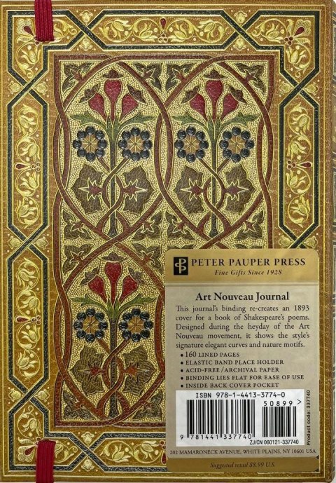 Notes (notatnik) ok.wytłaczana B6 80k. linia