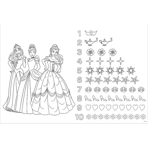 Puzzle Disney Princess Super maxi Wesołe Księżniczki 24 el. Trefl (41008)