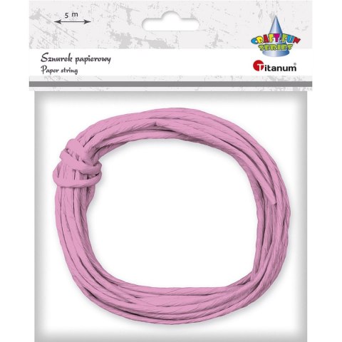 Sznurek Craft-Fun Series papierowy 5m Titanum (G9)