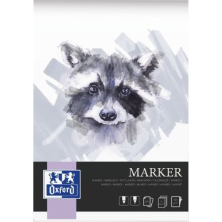 Blok artystyczny DO MARKERA A4 180g 15k Oxford (400166104)