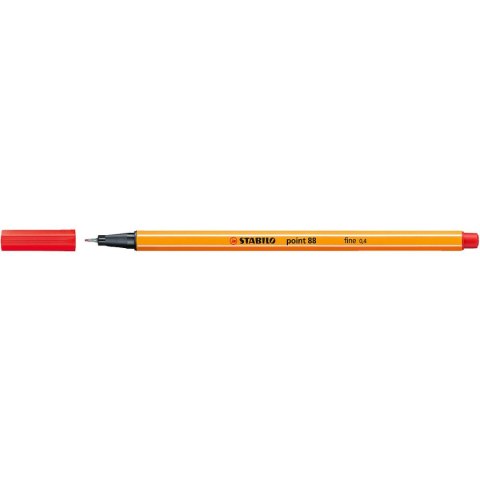 Cienkopis wkład czerwony 0,4mm 1kol. Stabilo (88/40)