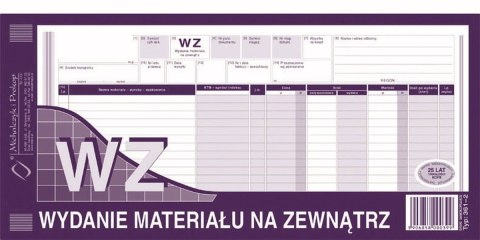 Druk offsetowy Wydanie materiału na zewnątrz 1/3 A3 1/3 A3 80k. Michalczyk i Prokop (361-2)