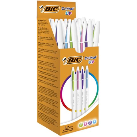 Długopis Cristal Medium wkład mix 1,2mm Bic (847897)