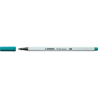 Flamaster Pen 68 brush turkusowy 1 kol. Stabilo (568/51)