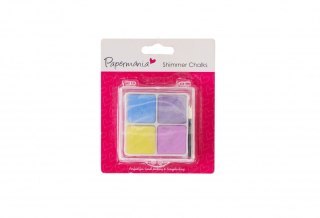 Kreda błyszcząca kreda pastel 4 kolory Papiermania (pma-7621000)