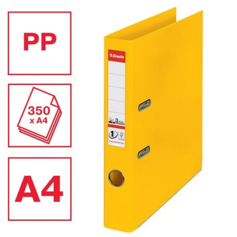 Segregator dźwigniowy No.1 Power A4 50mm żółty Esselte (811410)