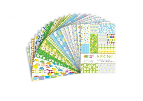 Zeszyt papierów kolorowych A5 80g 20k Happy Color (HA 3808 1520-S20)