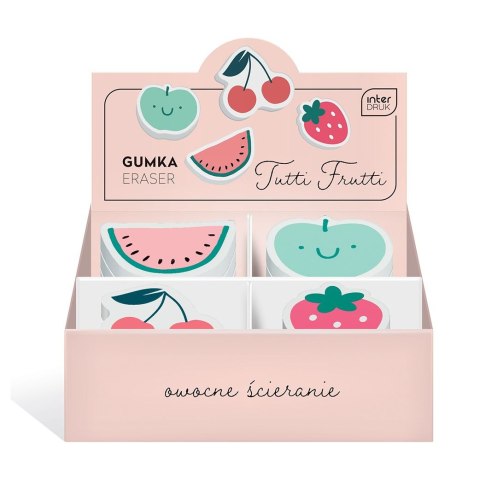 Gumka do mazania TUTTI FRUTTI Interdruk (IGUMKATF)