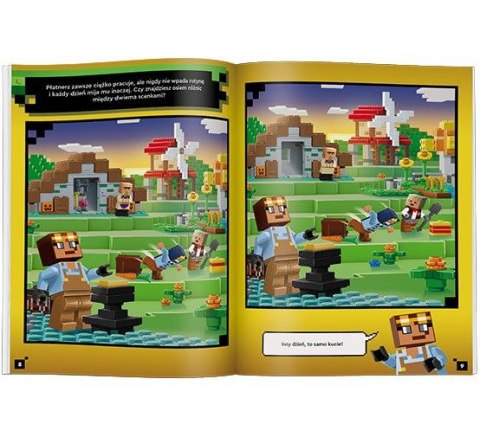Książka dla dzieci LEGO® Minecraft®. Przygody Płatnerza Ameet (MQBZ-5201)