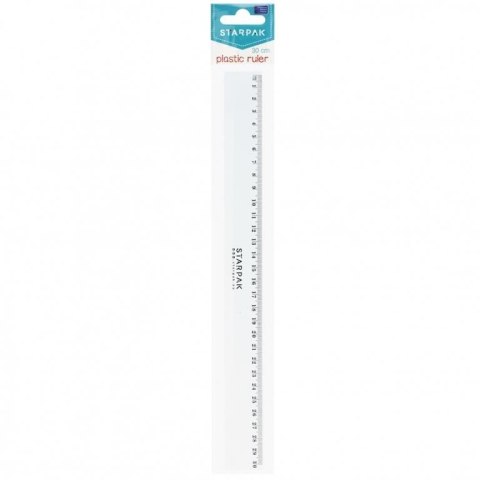 Linijka plastikowa 30cm Starpak (472867)
