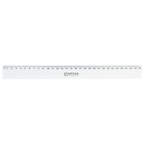 Linijka plastikowa 30cm Starpak (472867)
