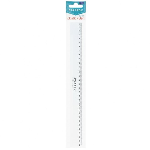 Linijka plastikowa 30cm Starpak (472867)