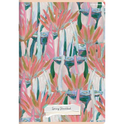 Zeszyt DINO/SPRING A5 32k. 70g krata Top 2000 (400169404)
