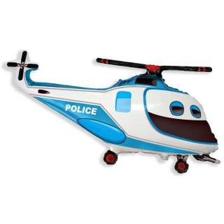 Balon foliowy helikopter policyjny 24cal Godan (B901753)