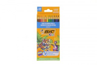 Kredki ołówkowe 12k 3086123768772 12 kol. Bic Kids (525786)