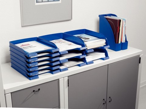 Szuflada na dokumenty PLUS JUMBO przezroczysty polistyren PS [mm:] 255x103x 357 Leitz (5233-00-03)