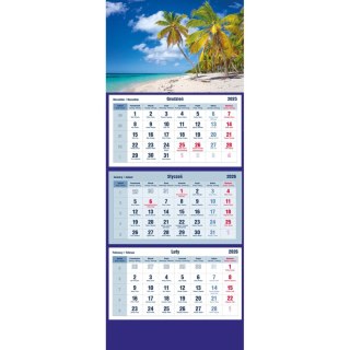 Kalendarz ścienny 315mm x 855mm Michalczyk i Prokop (T-105T-02)