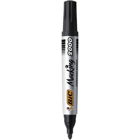 Marker permanentny Marking 2000 wkład czarny 1,5mm okrągła końcówka Bic (8209153)