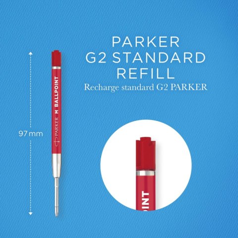 Wkład do długopisu ECO wkład czerwony Mmm Parker (2166545)