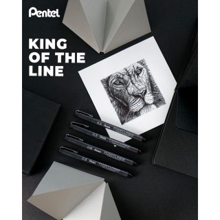 Cienkopis POINTLINER wkład czarne mixmm 1kol. Pentel (XBLW355C)