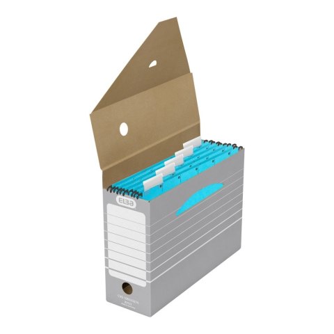 Pudło archiwizacyjne A4 szary karton [mm:] 440x540x 6 Elba (100333274)