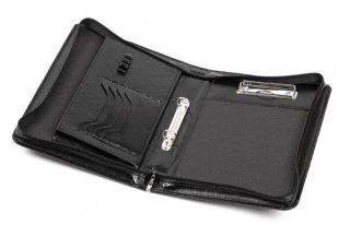 Teczka konferencyjna A5 czarny ekoskóra Jan-Pol Bis (AK-06)