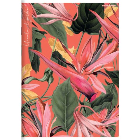 Zeszyt FLOWERS A4 60k. 70g krata Top 2000 (400169430)