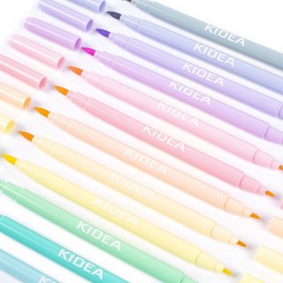 Flamaster Pastel 12 kol. Kidea (FDPBB12KA)