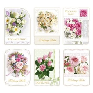 Kartka składana babcia B6 Merigraf (120)