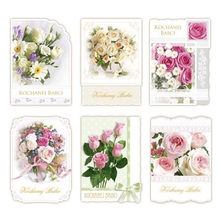 Kartka składana babcia B6 Merigraf (120)