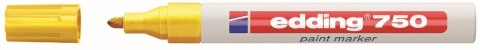 Marker specjalistyczny 750 wkład żółty 2,0-4,0mm okrągła końcówka Edding