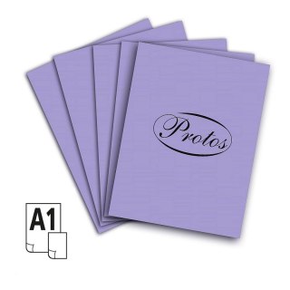 Brystol A1 fioletowy 160-180g 20k [mm:] 610x860 Protos