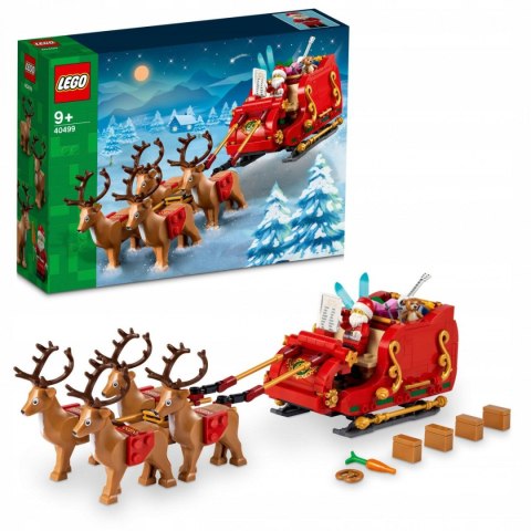 Klocki konstrukcyjne Merchandise Sanie Świętego Mikołaja Lego (40499)