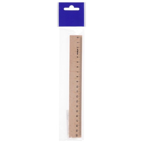 Linijka drewniana 20cm Leniar (30061)