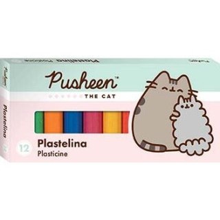 Plastelina 12 kol. Pusheen 12k 5903235657993 mix Stick'n