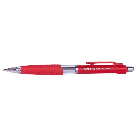 Długopis wkład czerwony 1,0mm Toma (TO-038 2 2)